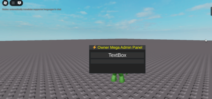 mega owner only Admin panel preview 1