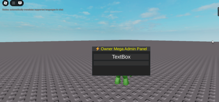 mega owner only Admin panel preview 1
