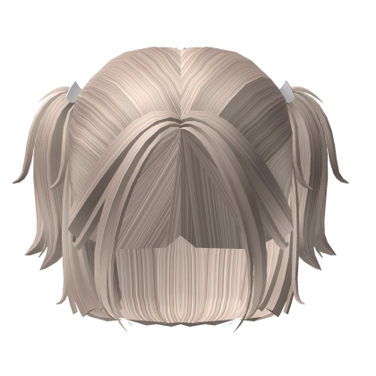 Platinum Cheap Bowed Tiny Ponytail Hair Roblox item
