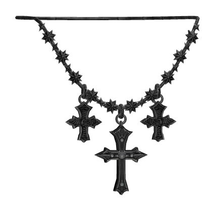 Y2K Cross Necklace 1.0 | Roblox Item - Rolimon's
