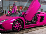 Pink lambo