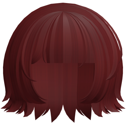 🐾 soft cutesy short hair mlp wispy red Roblox item