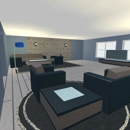 Designer Living Room
