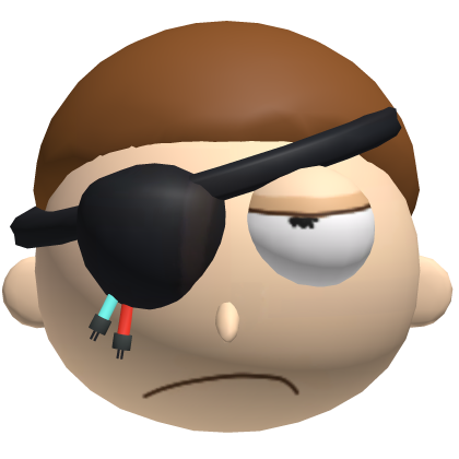 Evil Morty Kid Head Wires Roblox item