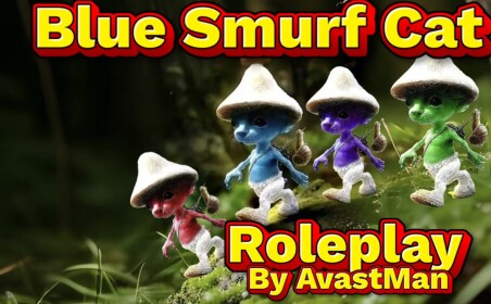Blue Smurf Cat RP (Roleplay)