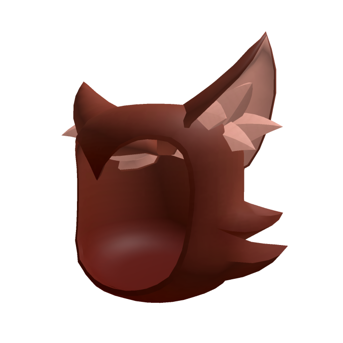 Red Werewolf Mask