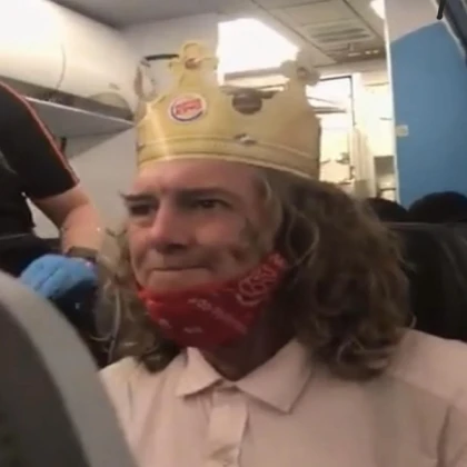 Burger King crown guy