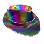 Rainbow Road Fedora
