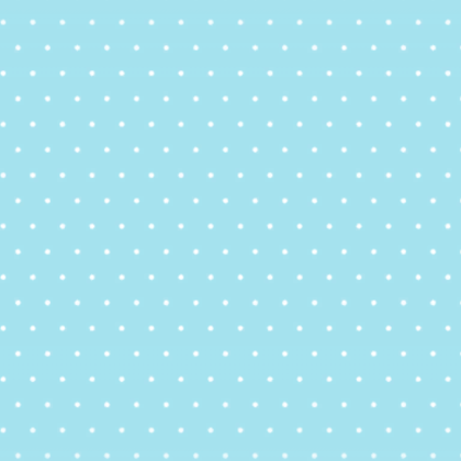 Blue Polka Dot Background Cute Kawaii Pattern