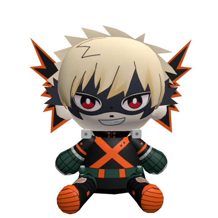 Katsuki Bakugo On Head