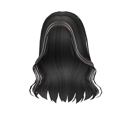Y2K Sea Breeze Waves in Black and Platinum Roblox item