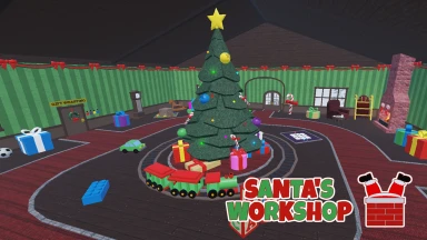 Santa's Workshop [CHALLENGE] Roblox place thumbnail