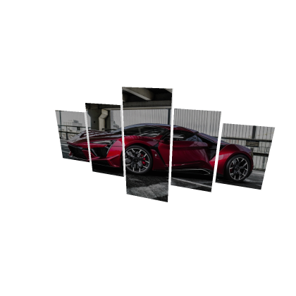 wall decor picture painting car