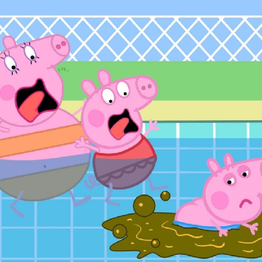 Survive Peppa Pig The Killer! official Roblox game thumbnail