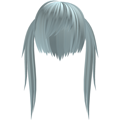 Light Blue alt vkei anime cute scene cut pigtails Roblox item