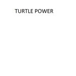 The Turtle Power