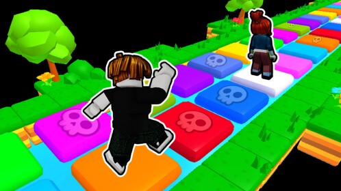 The glass bridge obby
