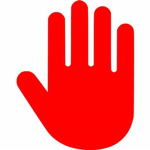 bloody hand