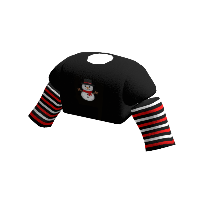 Snowman crop top