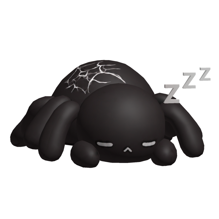 sleepy spider on ur head zZz