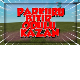 Parkuru bitir ödülü kap