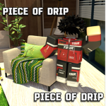 Piece of drip