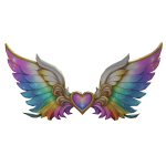 Rainbow Pinkycorn Wings