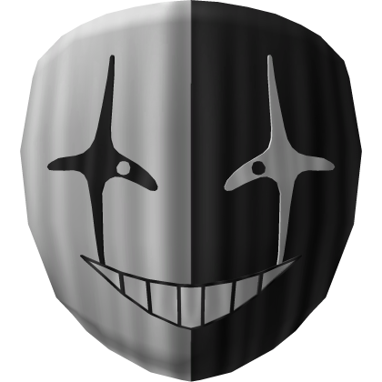 Halloween Creepy Black and White Clown Scary Mask