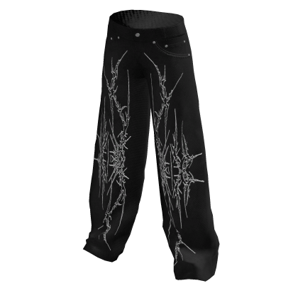 Black Cyber Sigil Jeans thumbnail