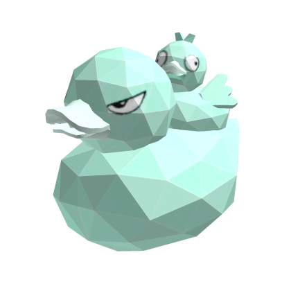 Classic Mint Green Duo Ducks Recolor (Addon)