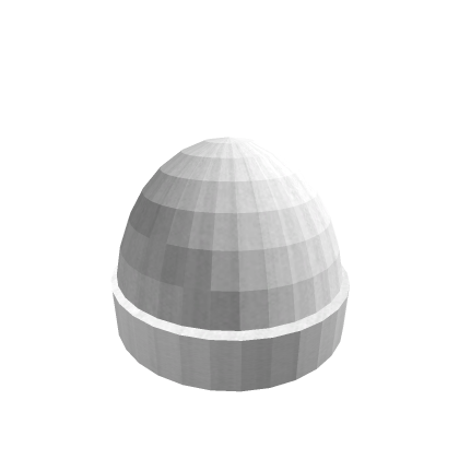white winter snow cap
