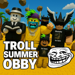 Holiday troll tower obby! (SUMMER EVENT) (NEW UPD)