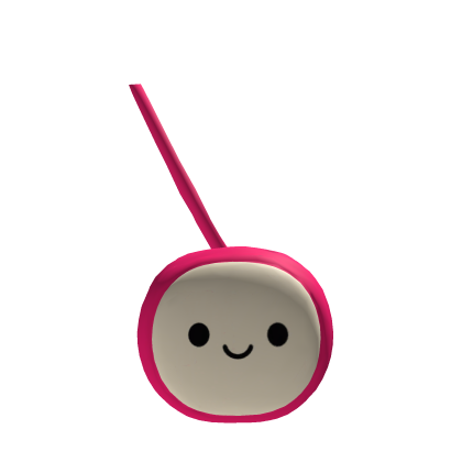 Human/Front Kawaii Hot Pink Plush Bag | Resizable Roblox item