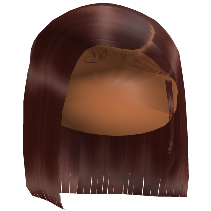 𝓭 Straight Side Part Bob (Red)