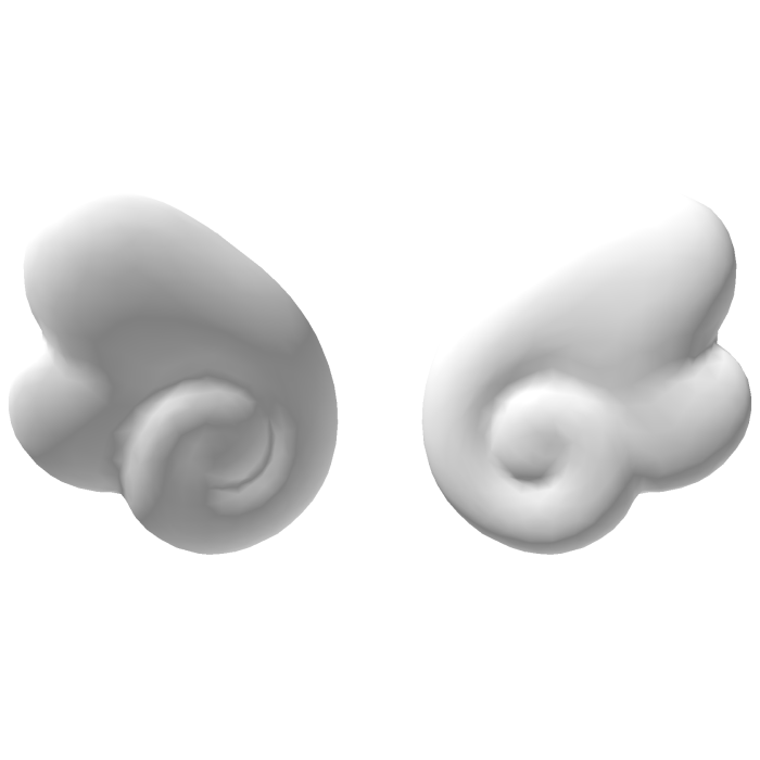 Cute Small White Angel Wings