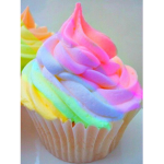 .+*Weird Rainbow Cupcakes!*+.