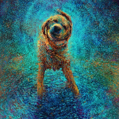 Dog painting Roblox decal