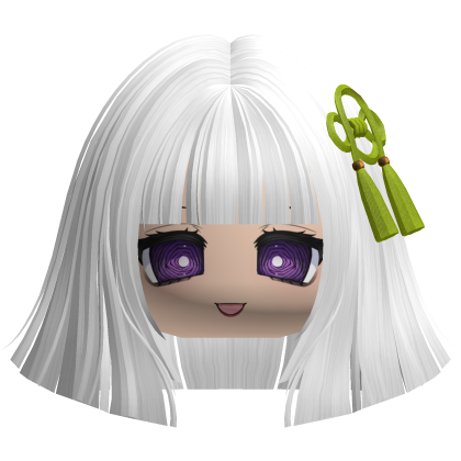 ❀ Ubuyashiki Sibling - Nichika's White Hair w Face