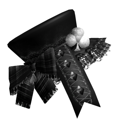black clover bow hat at the tea party ♧  .