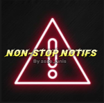 non-stop notifications !