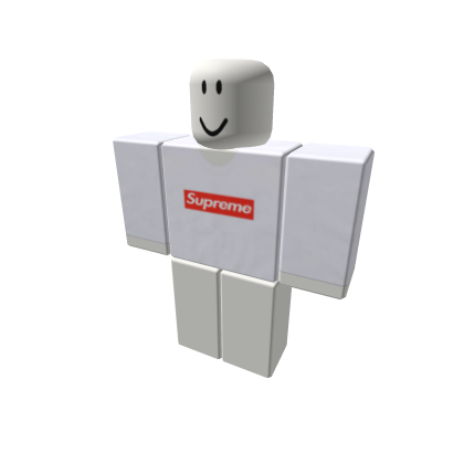 Supreme t shirt for roblox cheap