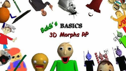Baldi's Basics 3D Morphs Plus RP