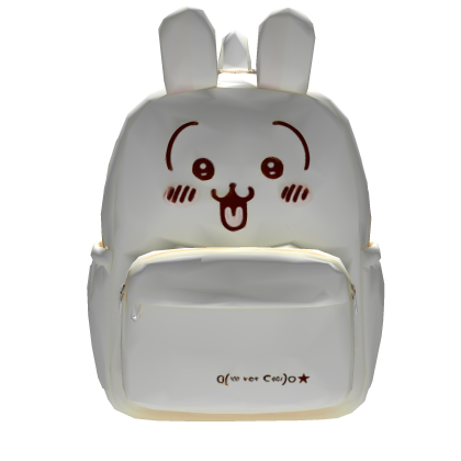 usagi white backpack Roblox item