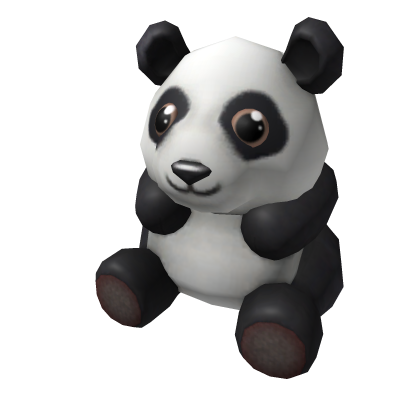From the Vault: Panda Back Plushie Roblox item
