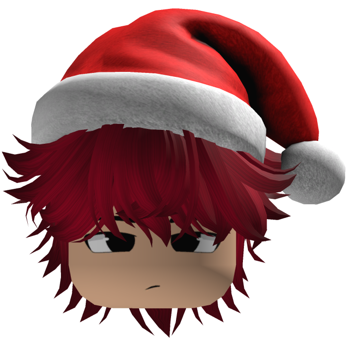 Beautiful hair Christmas beret (Red)