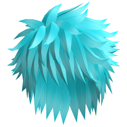 Vkei Spiky Messy Hair (Ocean Blue)