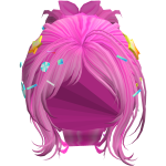 Pink Candy Ponytail