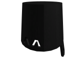 Agonizingly Happy Black Bucket Cover