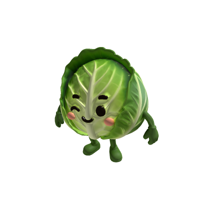 Fresh Cabbage Character