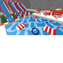 Water laser gun fight